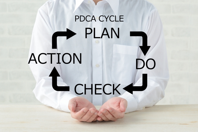 PDCAを回している画像
